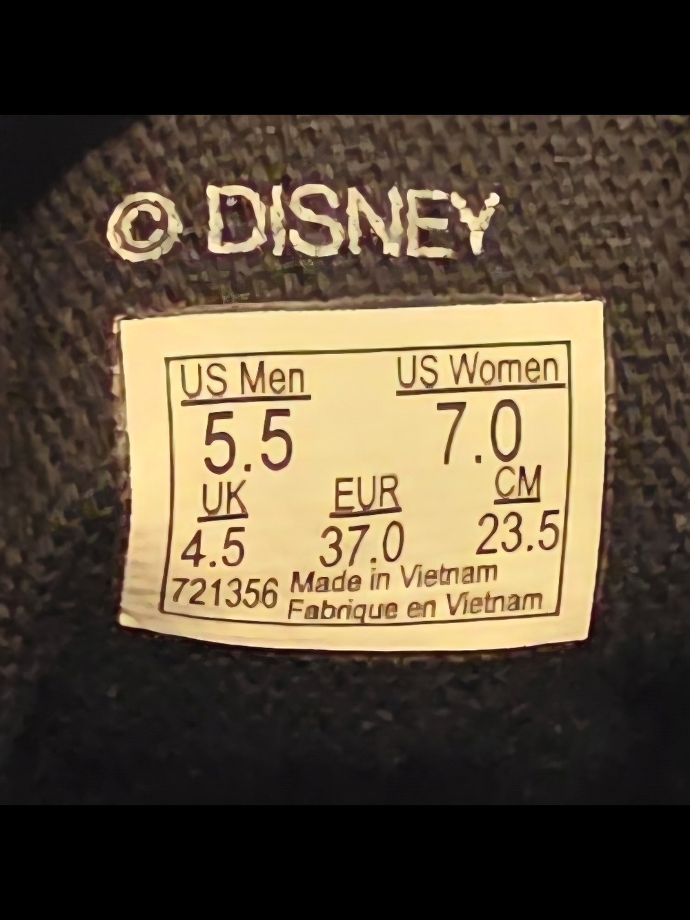 Vans Red Dalmatian-Print Authentic Low-Top Sneakers - Picture 7 of 7
